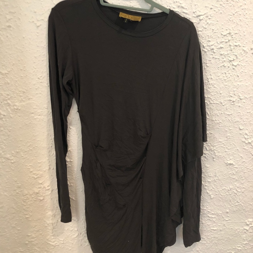 Nicole Miller mini dress in olive